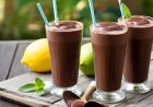 Cold chocolate is a refreshing beverage in the summer