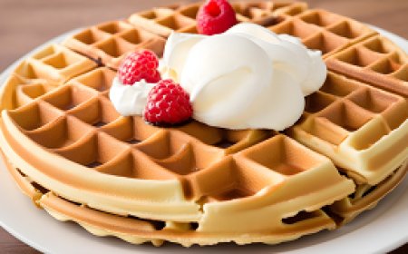 My magical method for making delicious waffles.