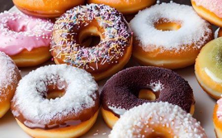 Crispy and delicious donuts made in a simple way