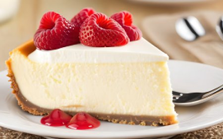 A moist and delicious cheesecake in simple steps