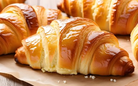 How do you prepare delicious French croissants?