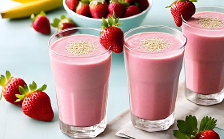 Delicious and Healthy Strawberry Smoothie with This Recipe