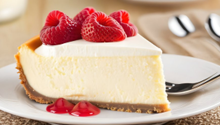 A moist and delicious cheesecake in simple steps