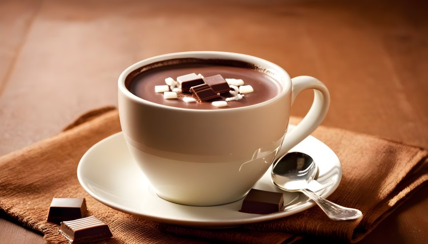 Hot chocolate, warmth on chilly days