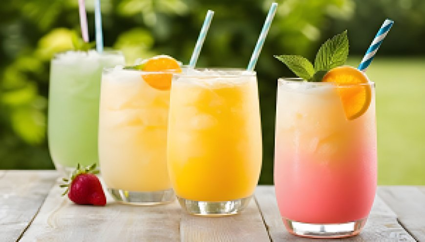 The sherbet is a refreshing and delicious summer drink