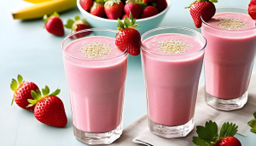 Delicious and Healthy Strawberry Smoothie with This Recipe