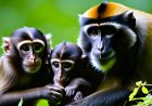 Analysis of social interactions in monkeys and environmental intelligence