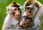 A study on the formation of families, social relations of monkeys, and reproductive patterns