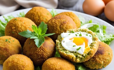 ألذ فلافل بالجبن والبيض بطريقة سهلة