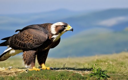 Details about the life of falcons and eagles in nature