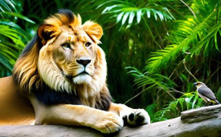 كيف يتفاعل ملك الغابة مع البيئة وأفراد مجموعته