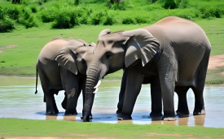 دراسة تكيفات الفيل مع البيئة وتفاعلاته الاجتماعية