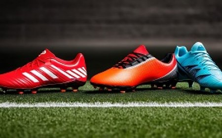Types of football shoes and their key features