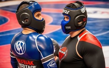The most important head and body protection equipment in wrestling