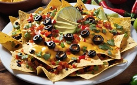 Nachos - a spicy and delicious Mexican dish