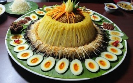 Tumpeng - Delicious Indonesian Dish