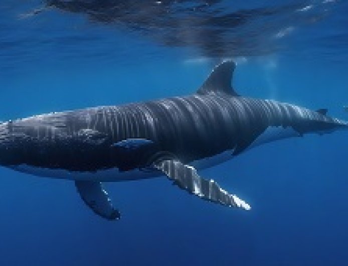 سلوك التواصل بين الحيتان تحت الماء