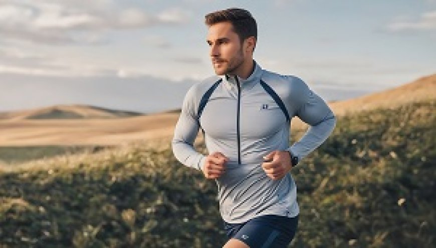 Lightweight running sportswear that aids in movement