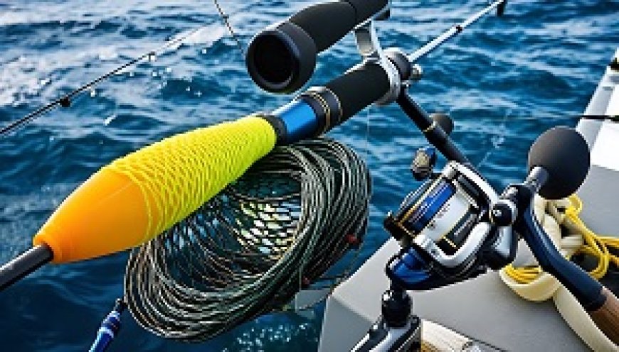 Sportfishing gear and equipment in the seas