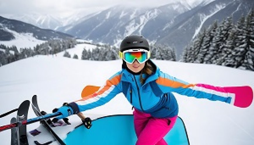 Cold-protective snow skiing clothes