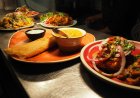 Famous and spicy Indian cuisine