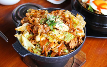 Delicious and healthy Korean cuisine