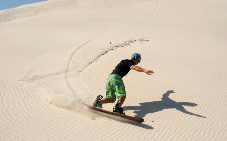 The best places for sandboarding