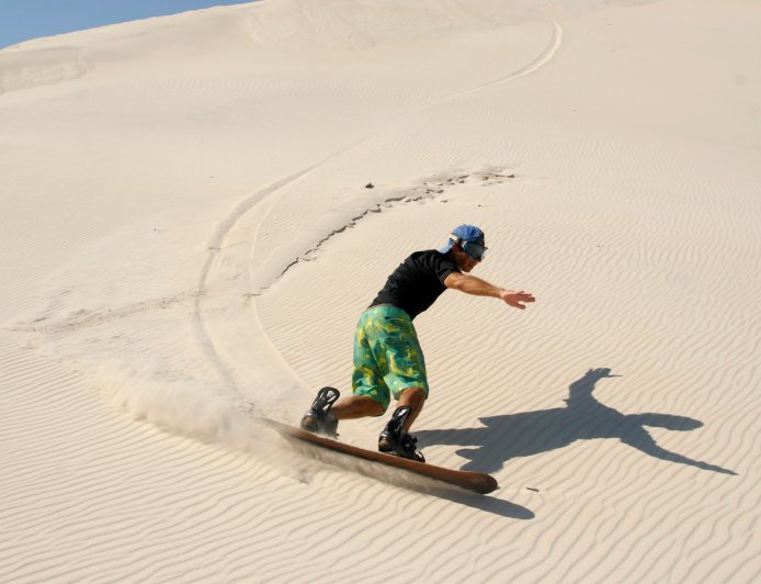 The best places for sandboarding